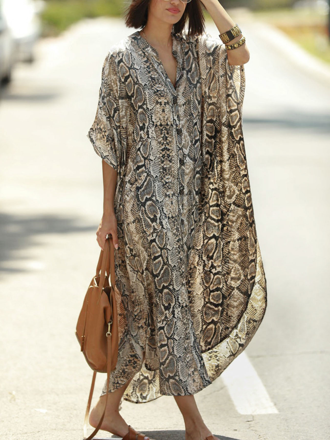 ผ้าคลุมชายหาดลายโบฮีเมียน |    - Cover Up Kaftan บทวิจารณ์และราคา