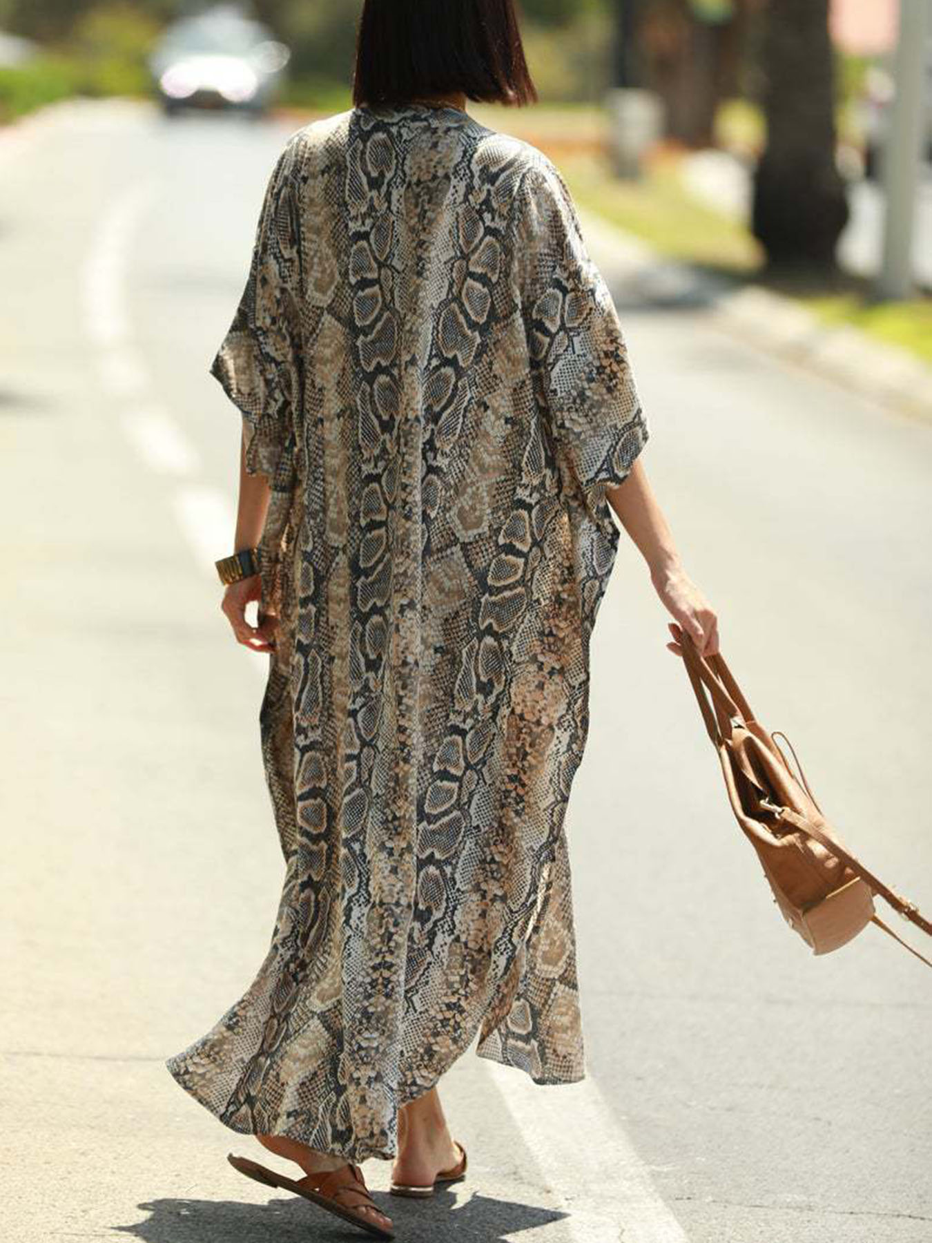 ผ้าคลุมชายหาดลายโบฮีเมียน |    - Cover Up Kaftan บทวิจารณ์และราคา