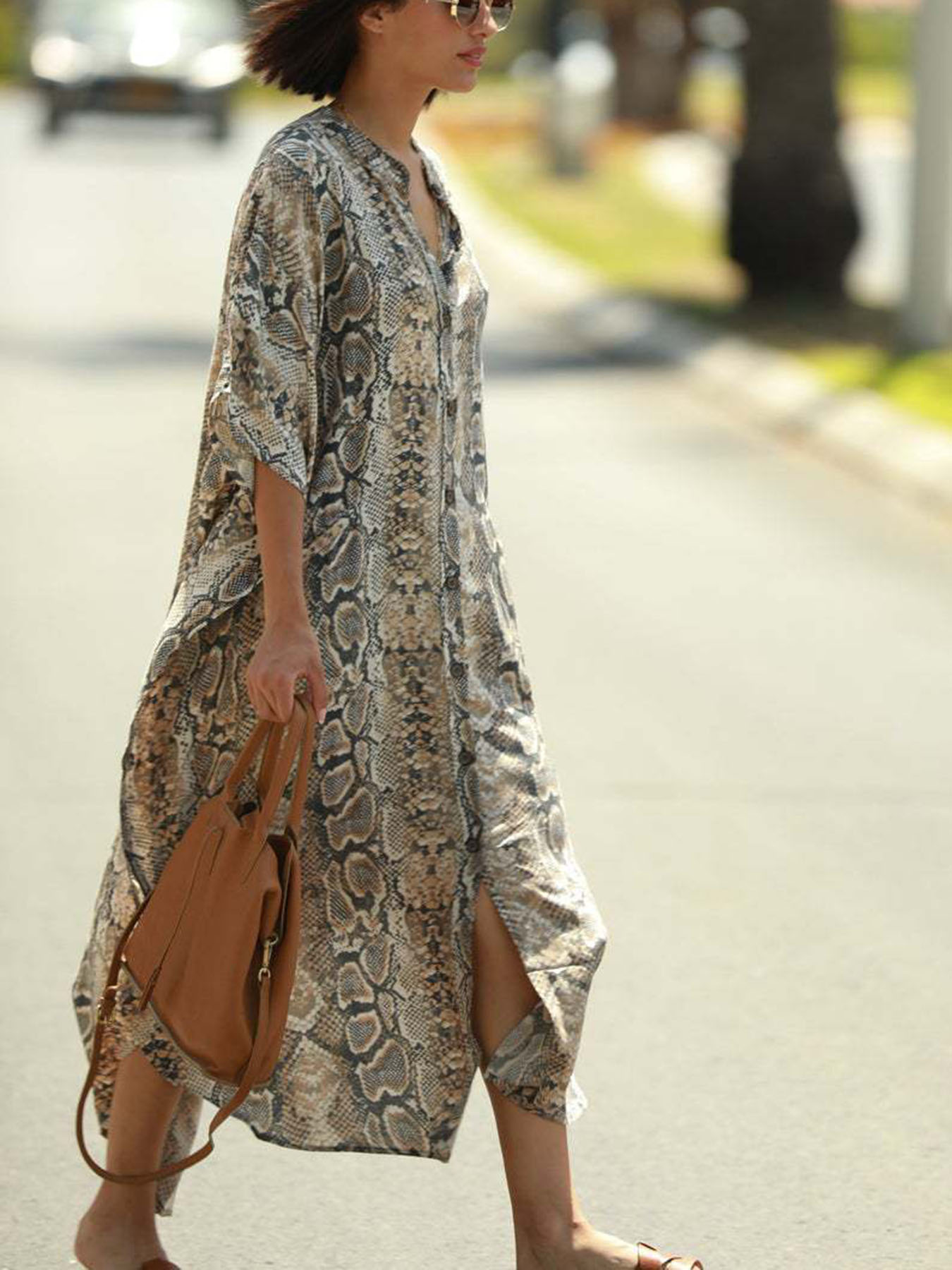 ผ้าคลุมชายหาดลายโบฮีเมียน |    - Cover Up Kaftan บทวิจารณ์และราคา