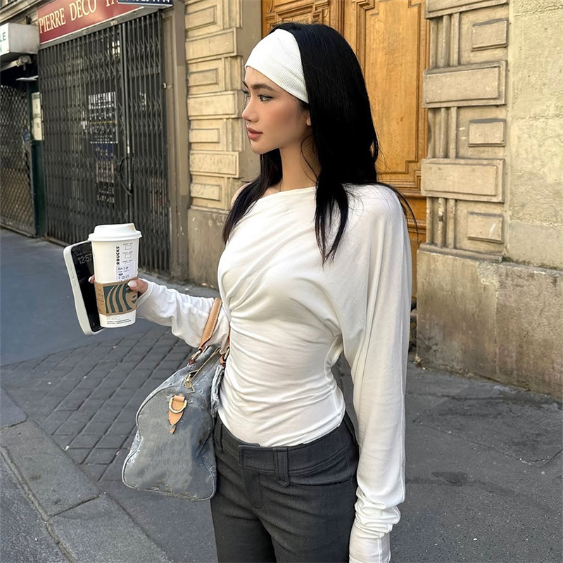 เสื้อผู้หญิงปี 2026 แบบไหล่เดี - Blouse Off Shoulder บทวิจารณ์และราคา