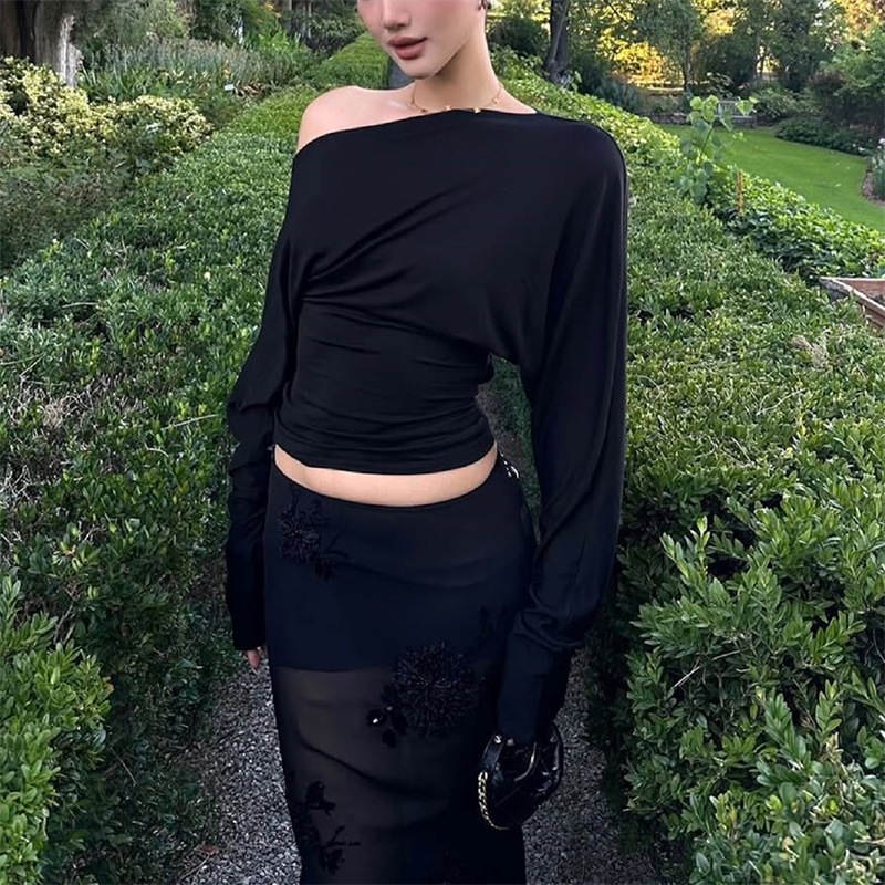 เสื้อผู้หญิงปี 2026 แบบไหล่เดี - Blouse Off Shoulder บทวิจารณ์และราคา