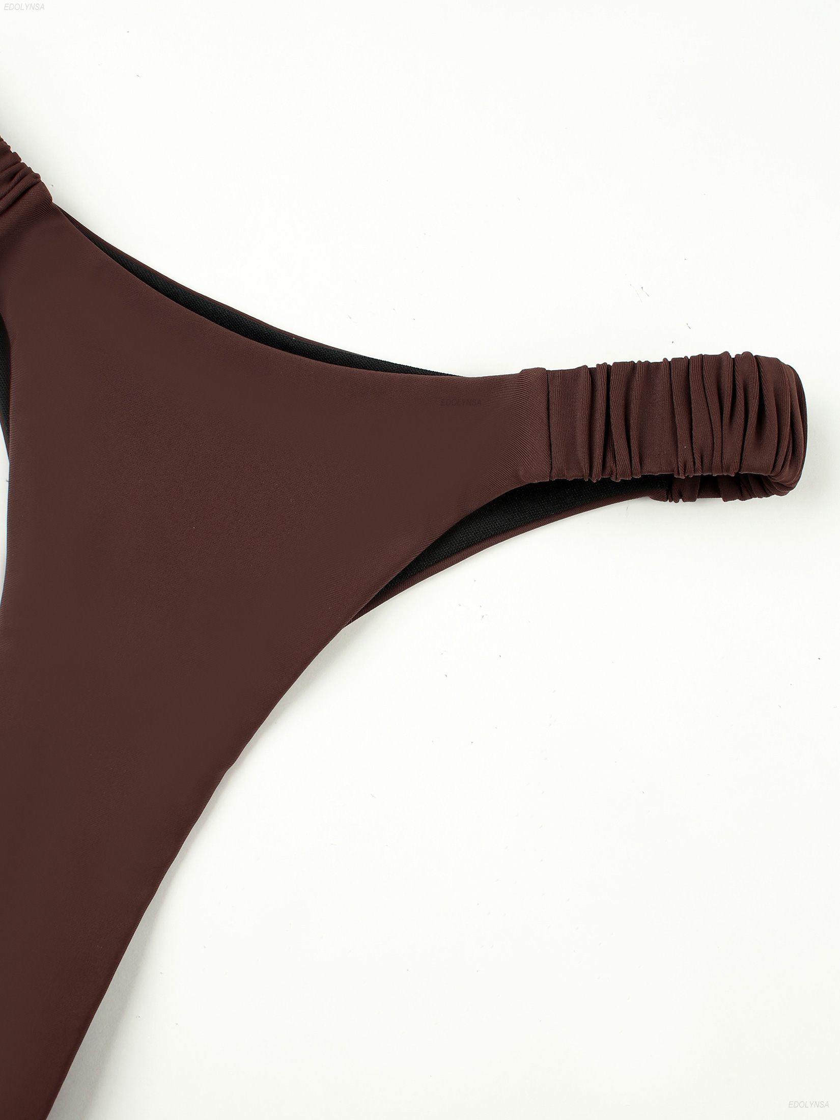 ชุดว่ายน้ำแบบรัดรูปพร้อมกระโปร - Swimsuit Bikini Ruched บทวิจารณ์และราคา