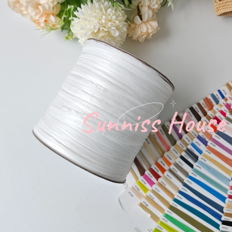 600M Matte Raffia เส้นด้าย,330 - Crochet Bag Raffia บทวิจารณ์และราคา