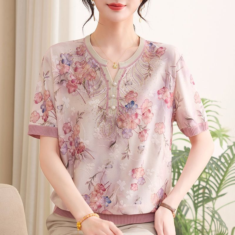 เสื้อไหมพรมผู้หญิงลายดอกไม้ แข - Romper Floral Print บทวิจารณ์และราคา