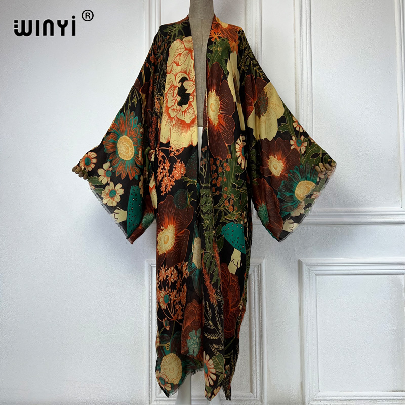 WINYI Africa แฟชั่นฤดูร้อน ชุด - Cover Up Kaftan บทวิจารณ์และราคา