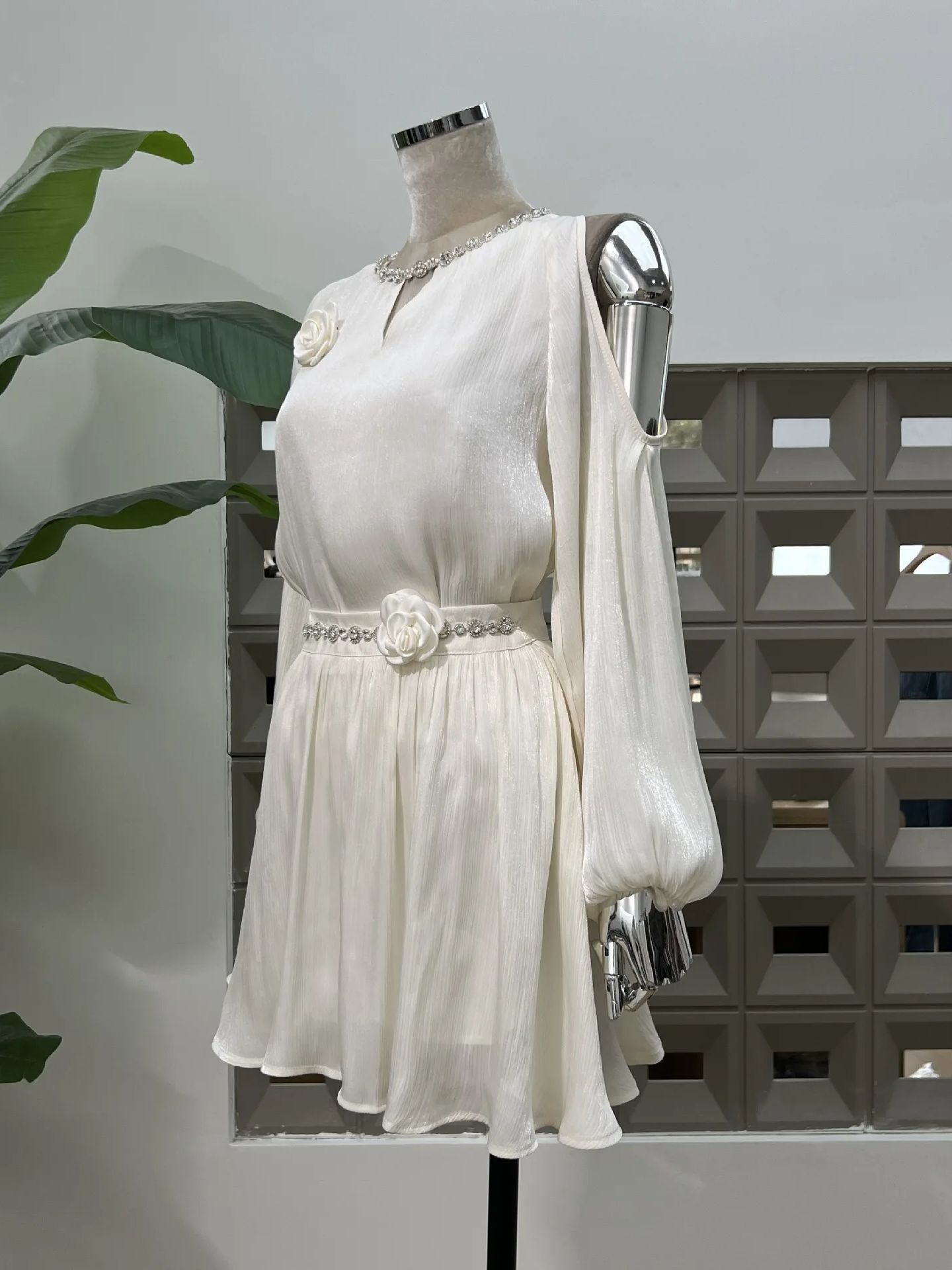 ชุดเดรสสองชิ้นสำหรับผู้หญิง เส - Blouse Off Shoulder บทวิจารณ์และราคา