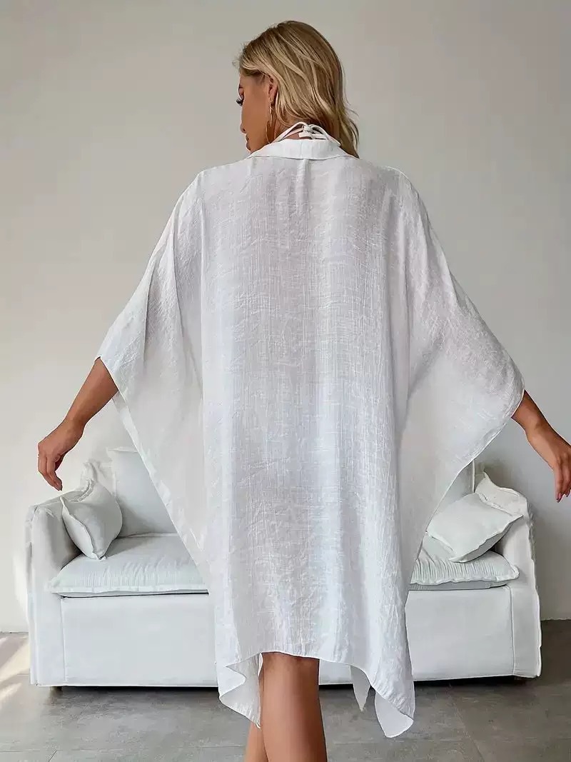 เสื้อคลุมคาร์ดิแกนหลวมๆ สำหรับ - Cover Up Kaftan บทวิจารณ์และราคา