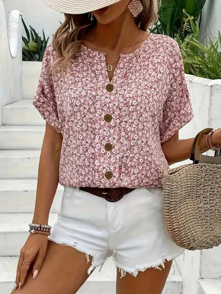 พลัสขนาดเสื้อผู้หญิง 2025 ฤดูใ - Romper Floral Print บทวิจารณ์และราคา