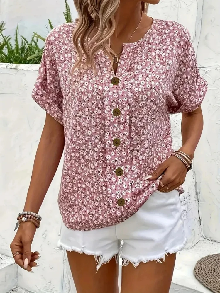 พลัสขนาดเสื้อผู้หญิง 2025 ฤดูใ - Romper Floral Print บทวิจารณ์และราคา