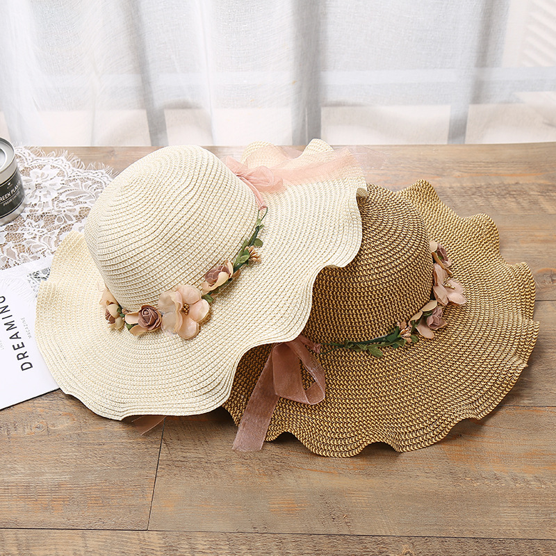 ใหม่หมวกกันแดดฟลอปปี้สตรีเกาหล - Hat Floppy Wide บทวิจารณ์และราคา