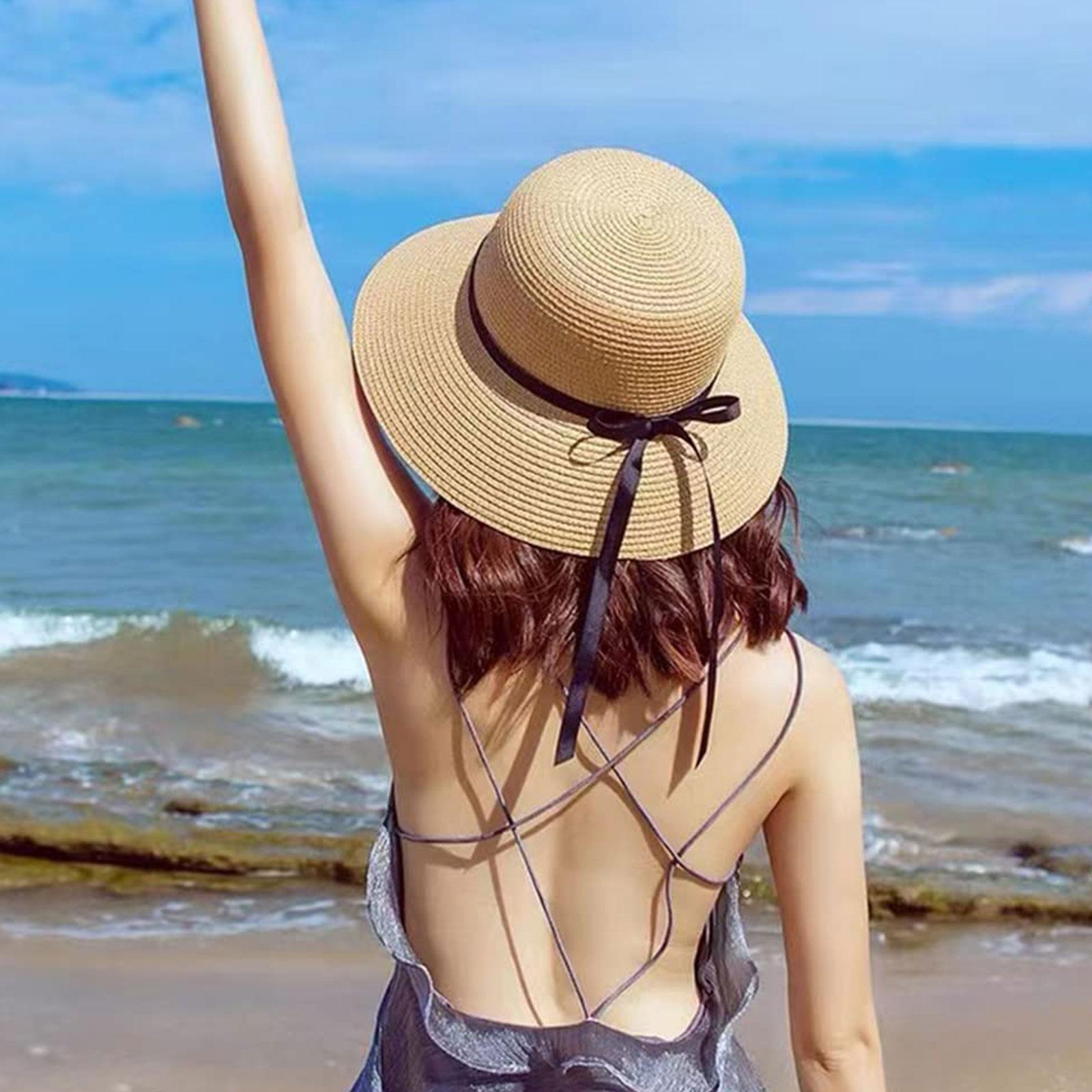 หมวกฟางปีกกว้างขนาดใหญ่พับได้ส - Hat Floppy Wide บทวิจารณ์และราคา
