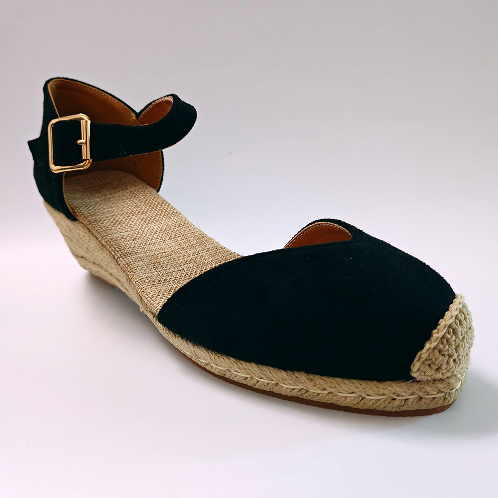 รองเท้าแตะส้นเตารีดสตรี รองเท้ - Wedge Espadrille Women บทวิจารณ์และราคา