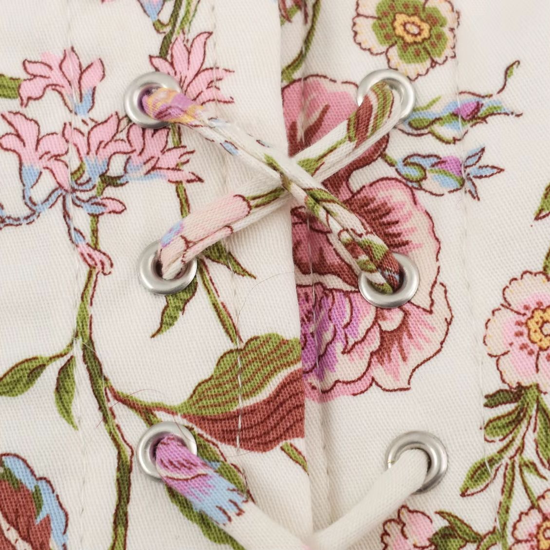ชุดเซ็ต 2 ชิ้นสำหรับผู้หญิงฤดู - Romper Floral Print บทวิจารณ์และราคา